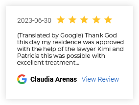 westover law firm google review from claudia arenas
